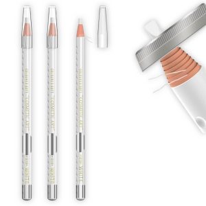Pack 3 lapíces delineadores de cejas blanco Cosmetic Art