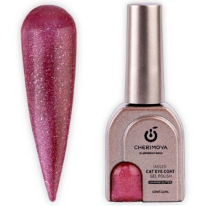 Esmalte ojo de gato cherimoya Diamond glitter 006 Fucsia