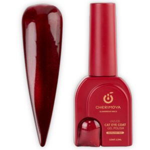 Esmalte ojo de gato cherimoya Burgundy Red 006