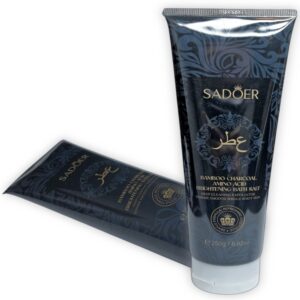 Sal de baño hidratante de carbon de bambú Sadoer 250 g