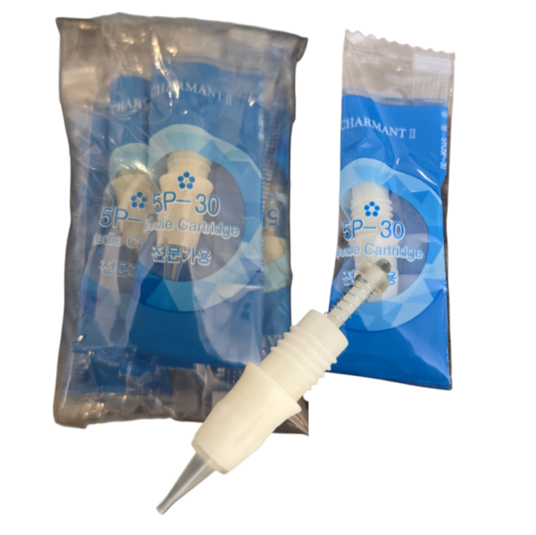 Pack de 10 agujas para dermografo charmant II, 5 Puntas