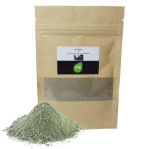 Arcilla orgánica en polvo para tratamientos y limpiezas faciales,