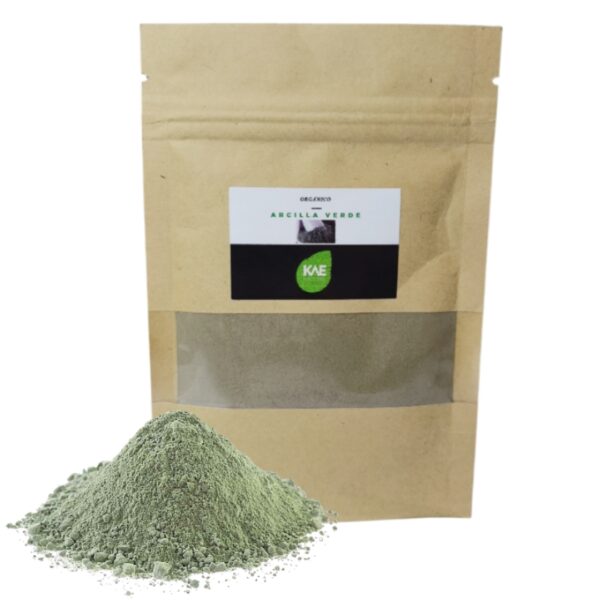 Arcilla orgánica en polvo para tratamientos y limpiezas faciales,