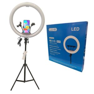 Aro de Luz de 45 cm, con control, color de Luz e intensidad variable