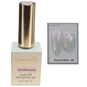 Efecto Aurora para uñas, en esmalte, 15 ml, Nro 4