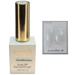 Efecto Aurora para uñas, en esmalte, 15 ml, Nro 5