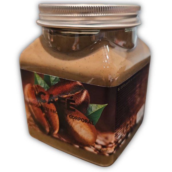 Exfoliante Corporal y facial de Café, de 500 ml