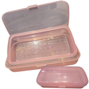 Esterilizador Manual, rosa transparente, actua con Alcohol al 70%