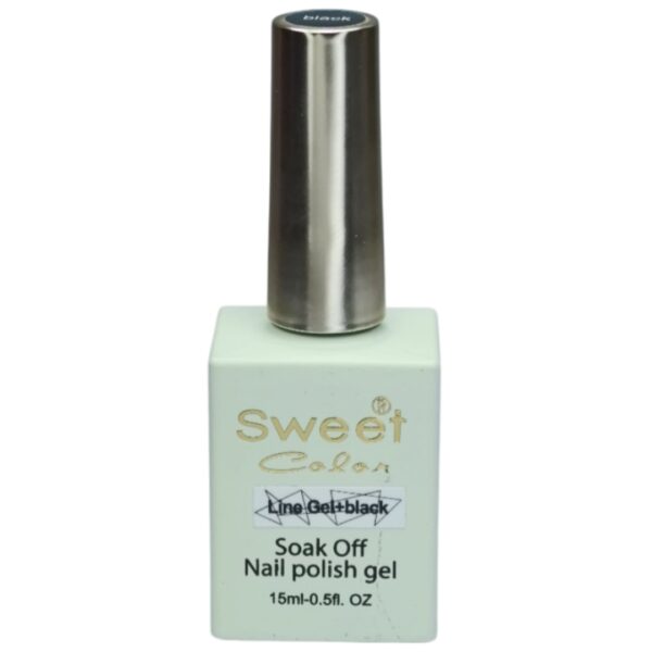 Liner en esmalte permanente Negro, 15 ml - Imagen 2