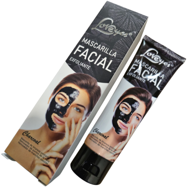 Mascarilla puntos negros, negra, 120 ml