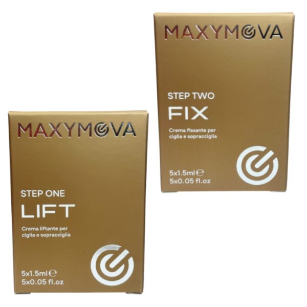Lifting de Formulación Superior Italiana, Maximova, incluye 5 Sachets de Permanente y 5 Sachets de Neutralizante, cada sachet de 1,5gr. - Imagen 3