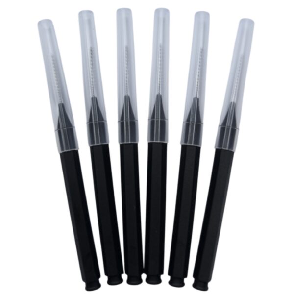 Pack de 6 mini cepillos para laminado de cejas - Imagen 2
