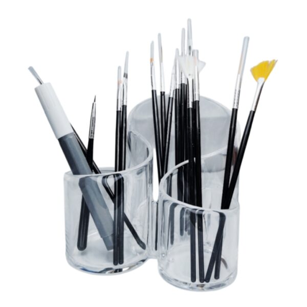 Organizador de Acrílico para Accesorios de Pestañas, Cejas y uñas, Laberinto - Imagen 2