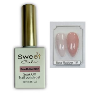 Base Rubber para Uñas, 15 ml, Nro. 1