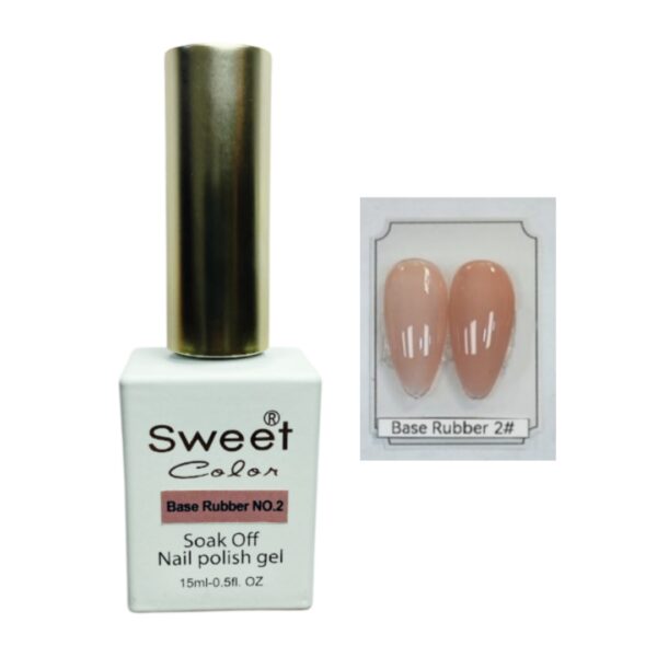 Base Rubber para Uñas, 15 ml, Nro. 2 - Imagen 2