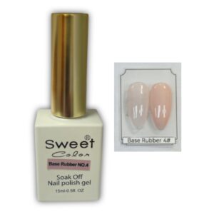 Base Rubber para Uñas, 15 ml, Nro. 4