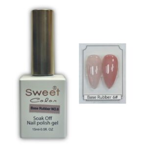 Base Rubber para Uñas, 15 ml, Nro. 6