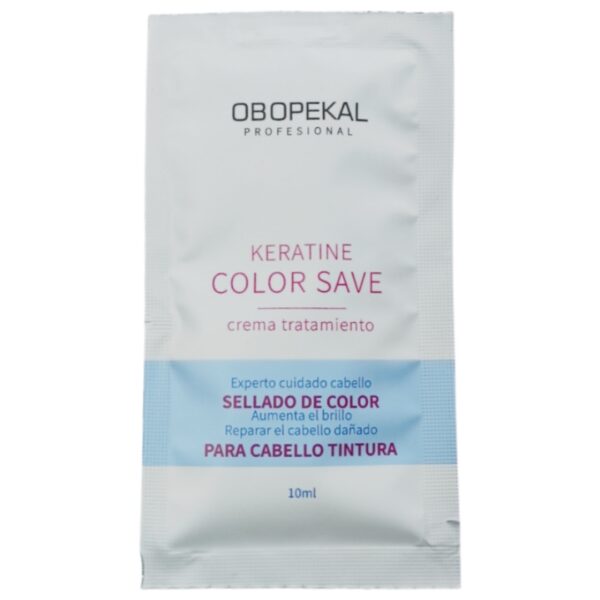 Crema selladora de Color en sachets, aporta brillo y sedosidad, pack de 10 sobres - Imagen 2