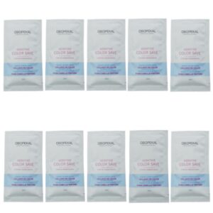 Crema selladora de Color en sachets, aporta brillo y sedosidad, pack de 10 sobres