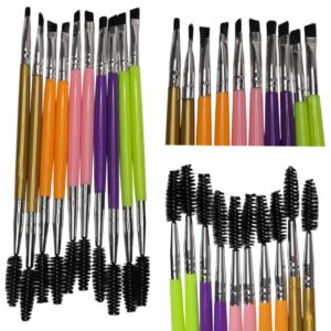 Set de 10 pinceles biselados c/cepillos