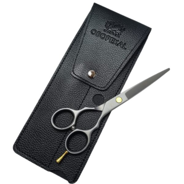 Tijera para corte de cabello, con filo de navaja, de acero inoxidable y alta precisión