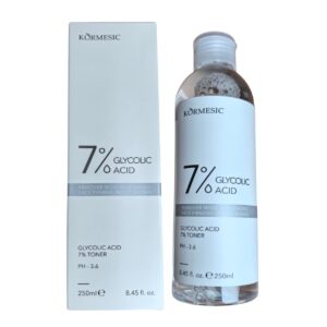 Tónico Removedor de puntos negros, con 7% de acido glicólico, PH 3.6, 250ml