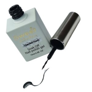 Liner en esmalte permanente Negro, 15 ml