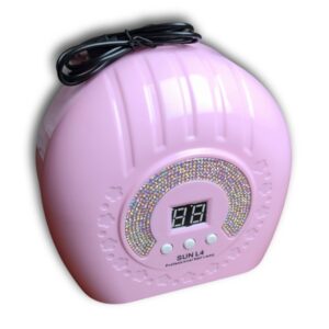 Lampara de uñas profesional LED/UV. Modelo: SUN L4. 88W con regulador de potencia y 24 luces LED.