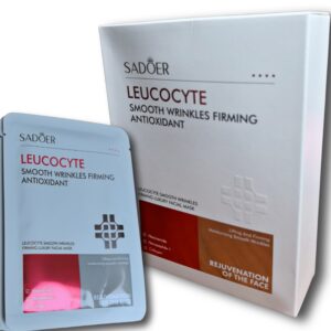 Mascarilla reafirmante, antioxidante y eliminadora de arrugas ligeras, 10 sachets de 25 ml c/u